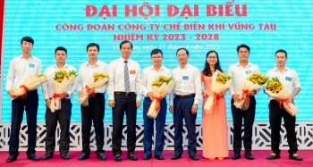 Công đoàn Công ty Chế biến Khí Vũng Tàu tổ chức thành công Đại hội đại biểu nhiệm kỳ 2023-2028