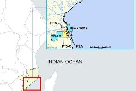 Phát hiện mỏ khí tự nhiên ở Mozambique