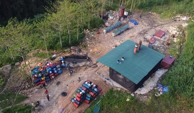 Nghệ An: Xử phạt cơ sở tái chế dầu nhớt thải trái phép