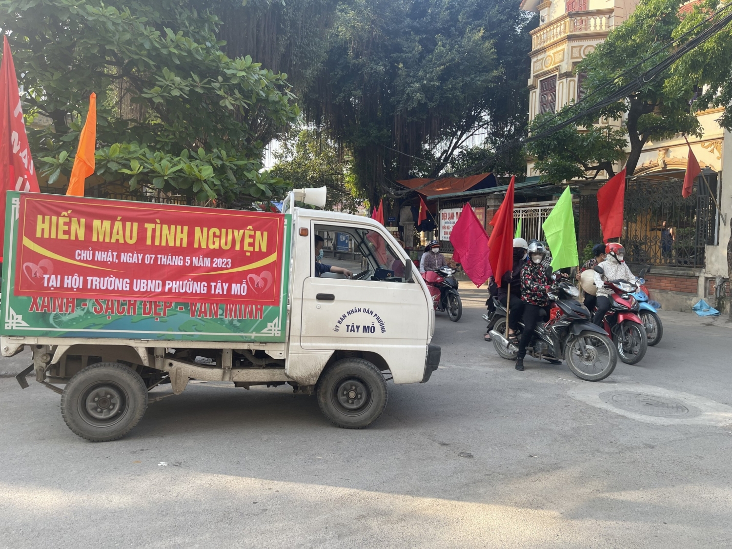 Phường Tây Mỗ hoàn thành vượt chỉ tiêu hiến máu nhân đạo năm 2023