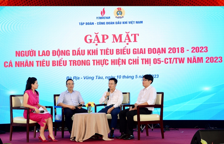 CĐ DKVN gặp mặt Người lao động Dầu khí tiêu biểu giai đoạn 2018-2023