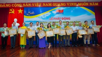 Vietsovpetro tổ chức Lễ phát động Tháng ATVSLĐ và Tháng Công nhân năm 2023