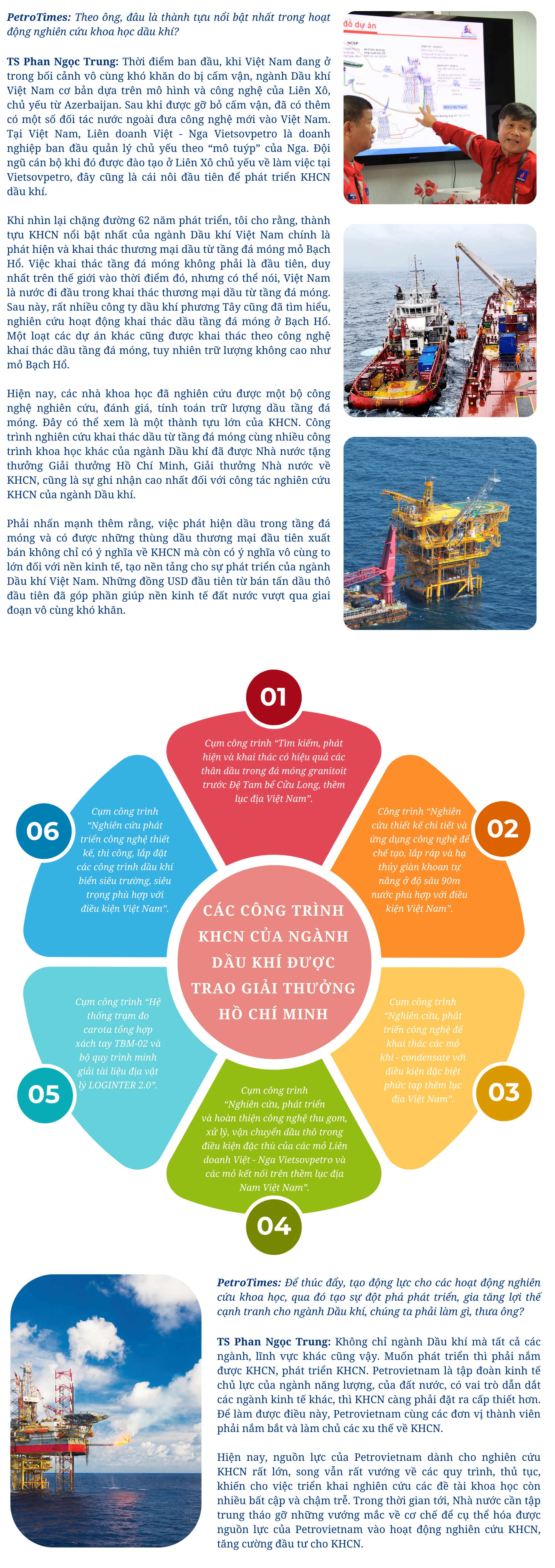 [E-Magazine] Khoa học công nghệ giúp ngành Dầu khí đi từ 