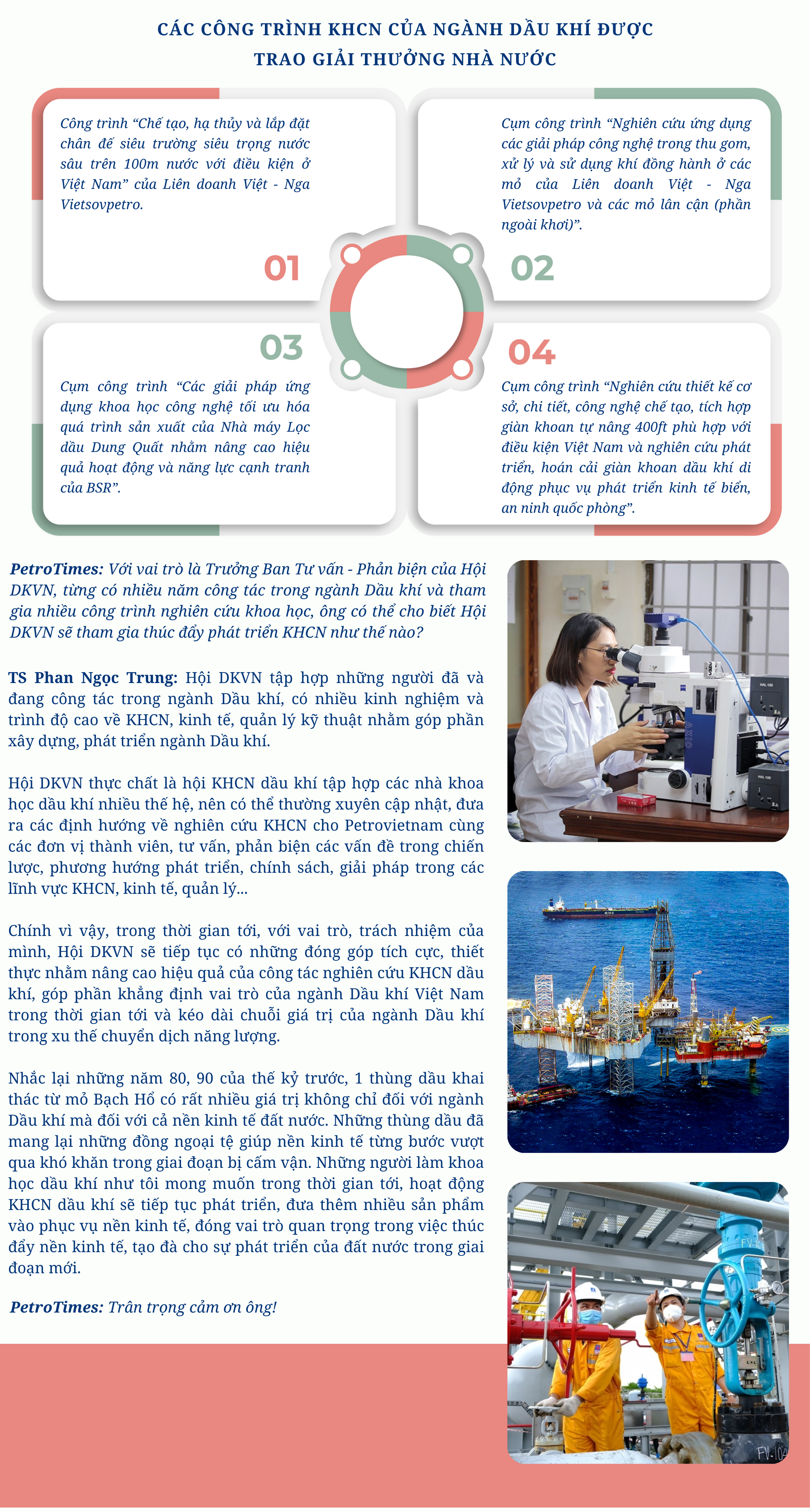 [E-Magazine] Khoa học công nghệ giúp ngành Dầu khí đi từ 