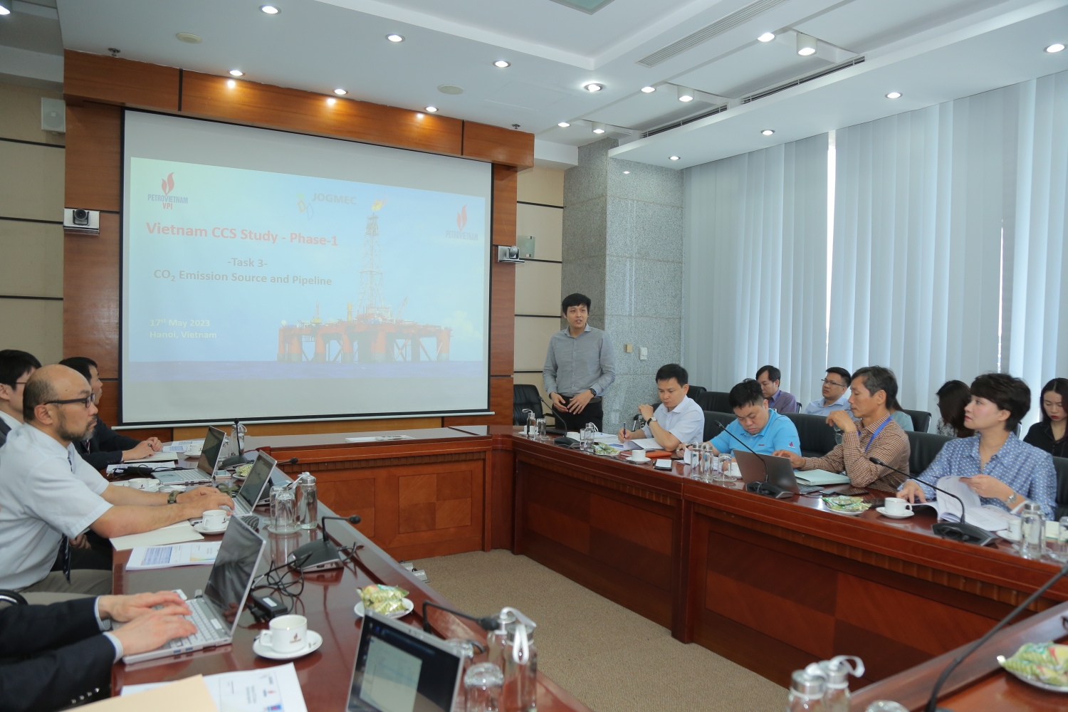 Petrovietnam, JOCMEC, VPI đánh giá kết quả hợp tác nghiên cứu tiềm năng lưu trữ CO2 tại các bể Dầu khí Việt Nam