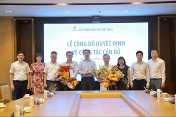 Petrovietnam công bố và trao quyết định bổ nhiệm lãnh đạo Ban Kinh tế Đầu tư và Tổ quản trị rủi ro