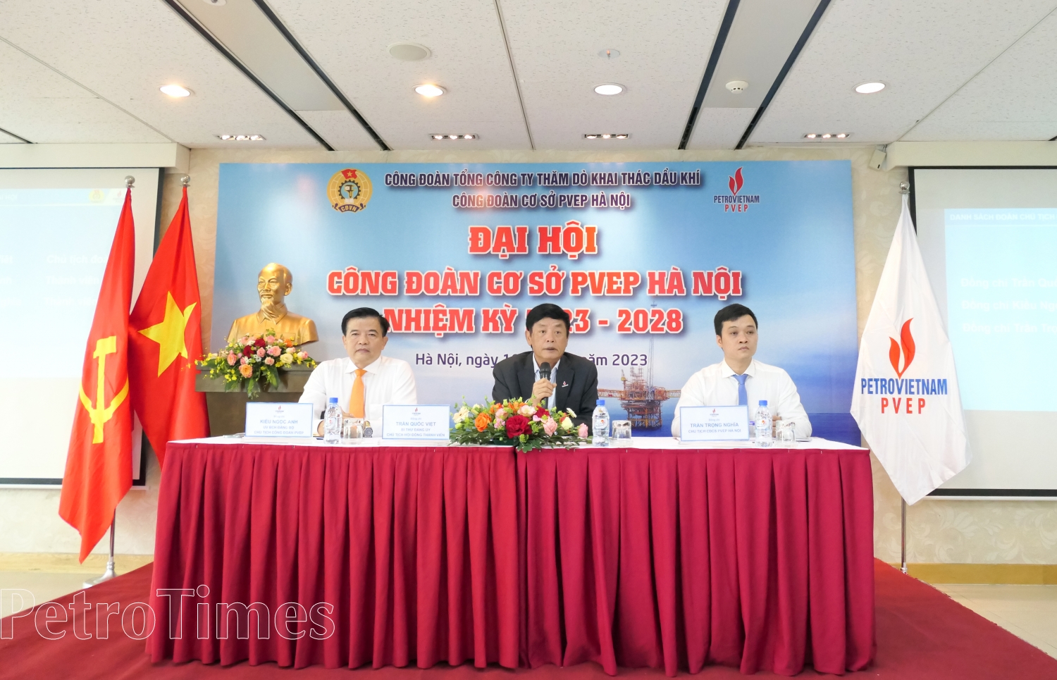 Công đoàn cơ sở PVEP Hà Nội ra mắt ban chấp hành nhiệm kỳ 2023-2028