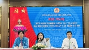 CĐ DKVN tổ chức Hội nghị rút kinh nghiệm công tác tổ chức Đại hội điểm Công đoàn cấp trên cơ sở