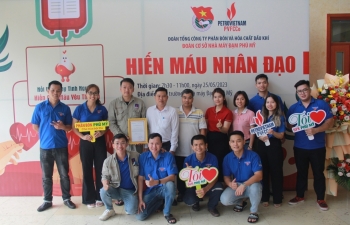 Hiến máu nhân đạo: Nét đẹp thiện nguyện của Đoàn Thanh niên Nhà máy Đạm Phú Mỹ