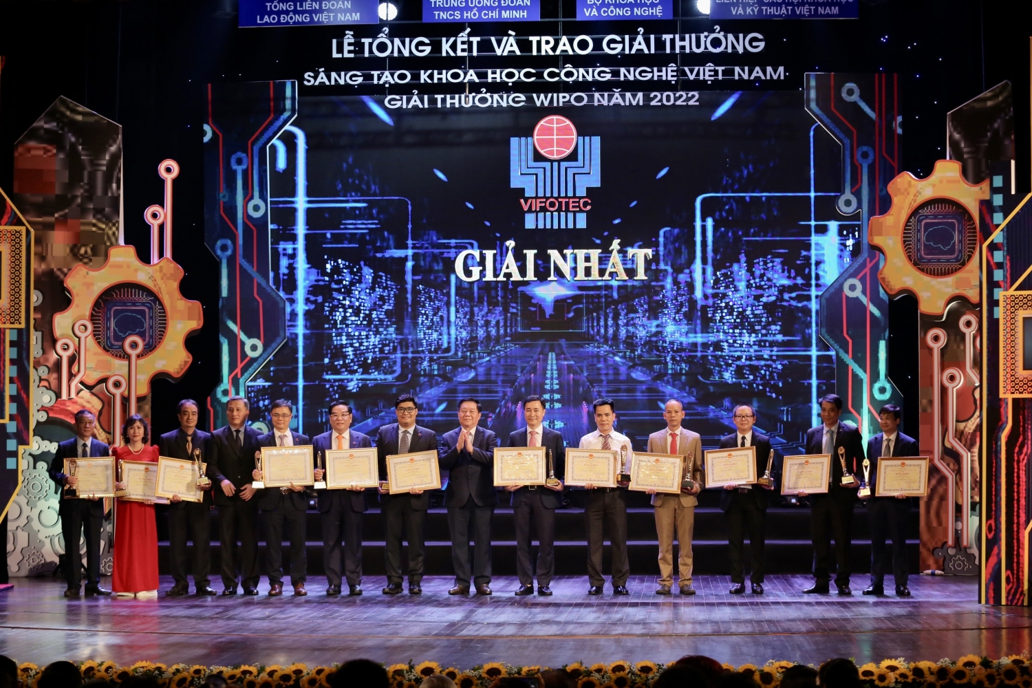 5 công trình khoa học ngành Dầu khí đạt giải thưởng VIFOTEC năm 2022