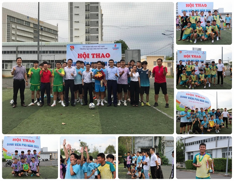 Dấu ấn Hội thao sinh viên PVU năm 2023