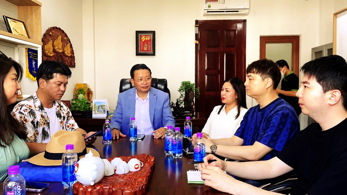 Đoàn Famtrip du lịch Hàn Quốc đến Nha Trang khảo sát