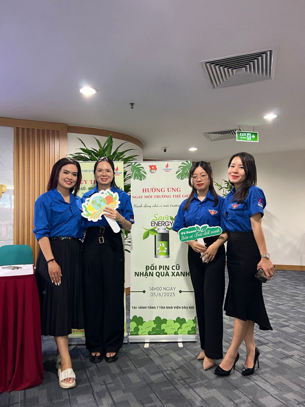 Đoàn Thanh niên PV Power “Đổi pin cũ- Nhận quà xanh” hưởng ứng ngày Môi trường Thế giới Đoàn Thanh niên PV Power “Đổi pin cũ- Nhận quà xanh” hưởng ứng ngày Môi trường Thế giới