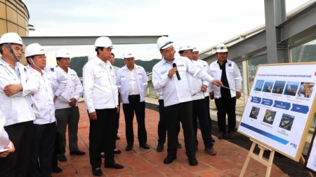 Chủ tịch UBND tỉnh Bà Rịa – Vũng Tàu đến thăm và làm việc với PTSC