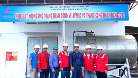 PV Drilling hưởng ứng Tháng Hành động về an toàn vệ sinh lao động năm 2023