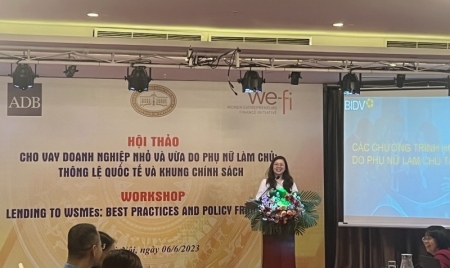 BIDV tích cực hỗ trợ các DNNVV do phụ nữ làm chủ