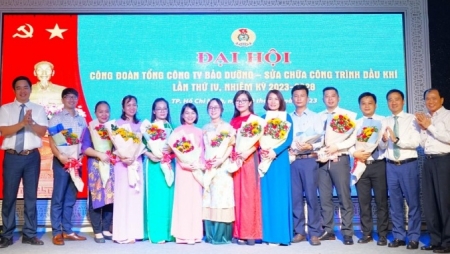 Đại hội Công đoàn PVMR lần thứ IV, nhiệm kỳ 2023-2028 thành công tốt đẹp
