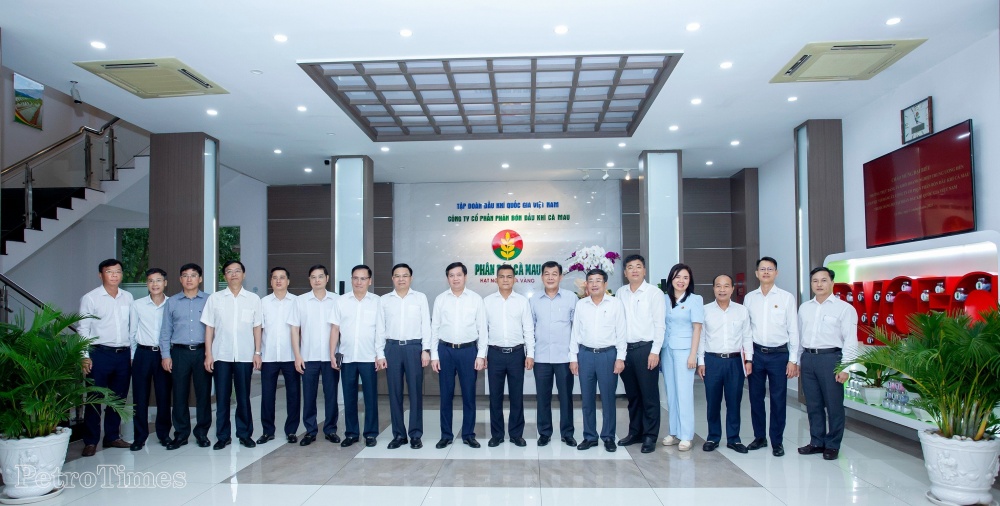 Thường trực Đảng ủy Khối DNTƯ làm việc với Đảng ủy PVCFC