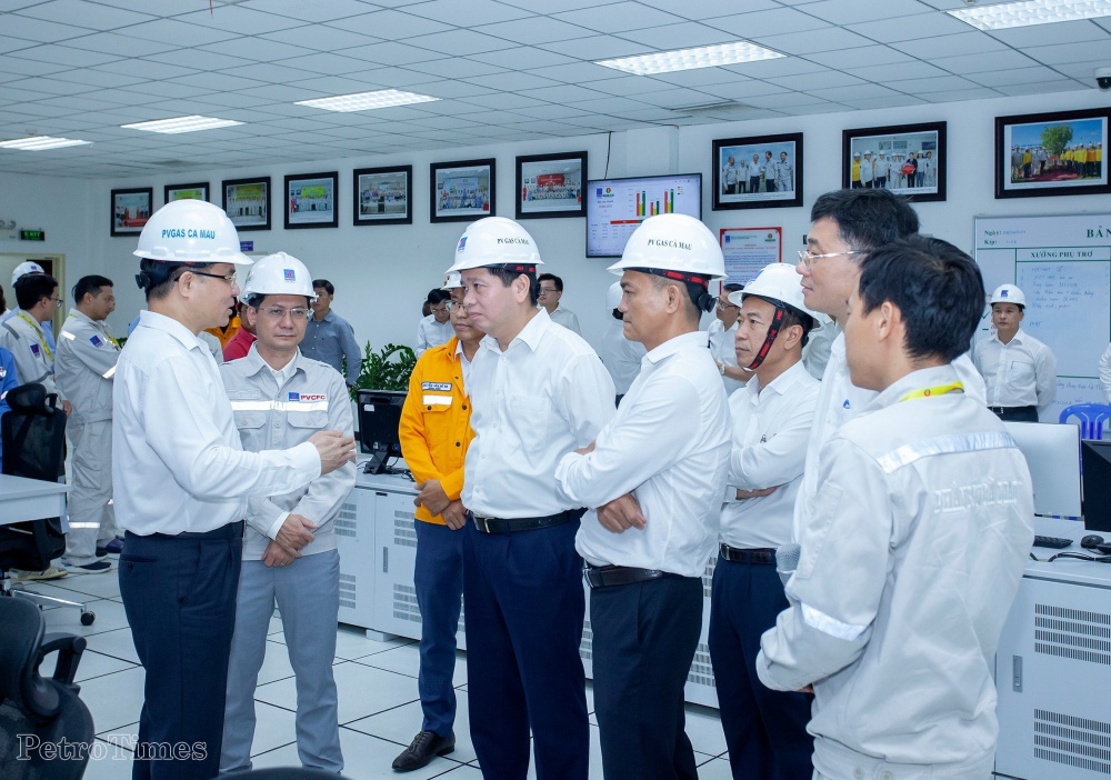 Thường trực Đảng ủy Khối DNTƯ làm việc với Đảng ủy PVCFC