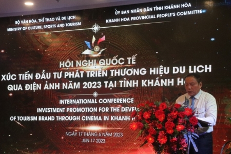 Hội nghị quốc tế xúc tiến đầu tư phát triển thương hiệu du lịch qua điện ảnh năm 2023 tại tỉnh Khánh Hòa