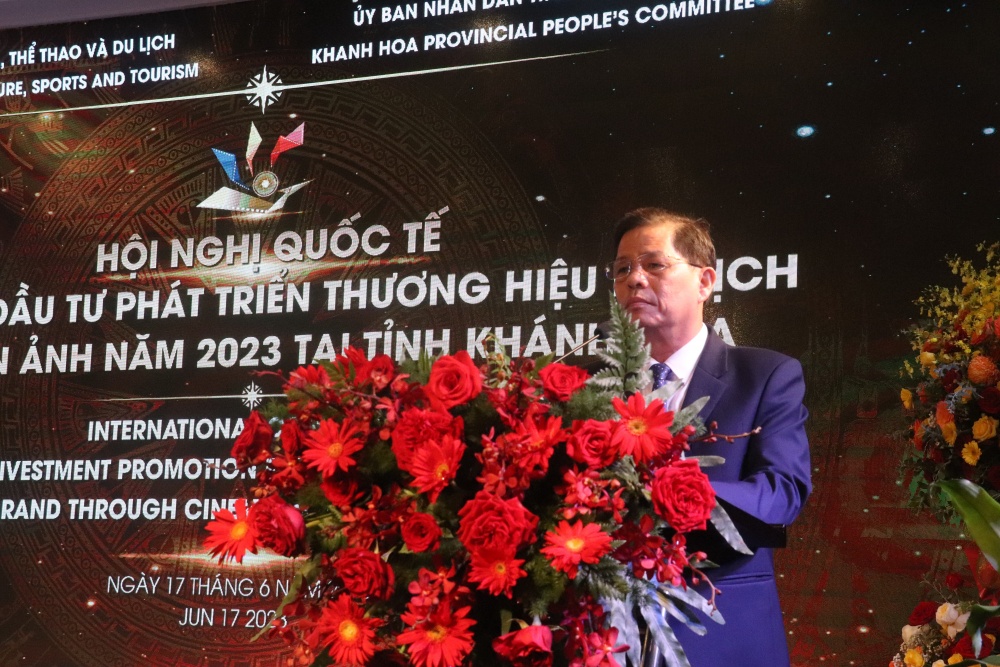 Hội nghị quốc tế xúc tiến đầu tư phát triển thương hiệu du lịch qua điện ảnh năm 2023 tại tỉnh Khánh Hòa