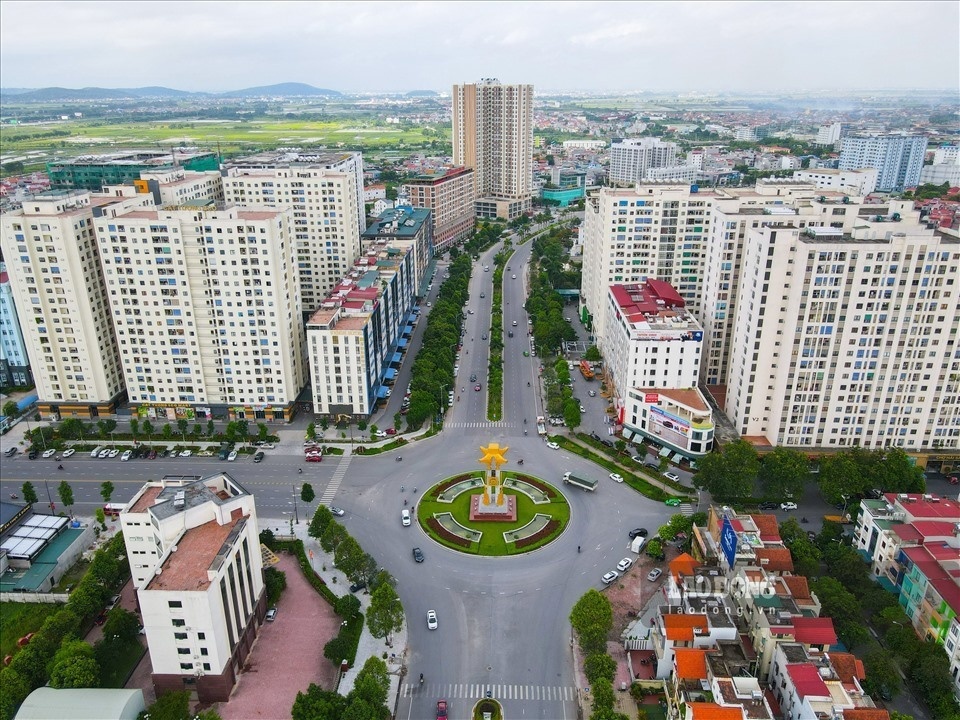 Một góc thành phố Bắc Ninh.