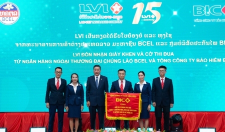 Bảo hiểm Lào - Việt (LVI): 15 năm phát triển vươn xa trên đất nước Triệu Voi