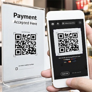 Thanh toán qua QR code tăng hơn 150%