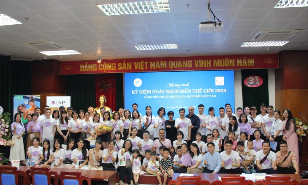 Chính thức ra mắt Chi hội Bệnh nhân Bạch biến Việt Nam Chính thức ra mắt Chi hội Bệnh nhân Bạch biến Việt Nam