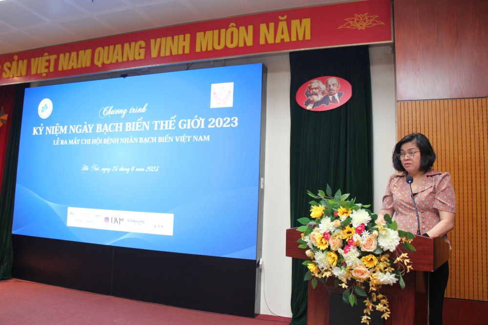 Chính thức ra mắt Chi hội Bệnh nhân Bạch biến Việt Nam Chính thức ra mắt Chi hội Bệnh nhân Bạch biến Việt Nam