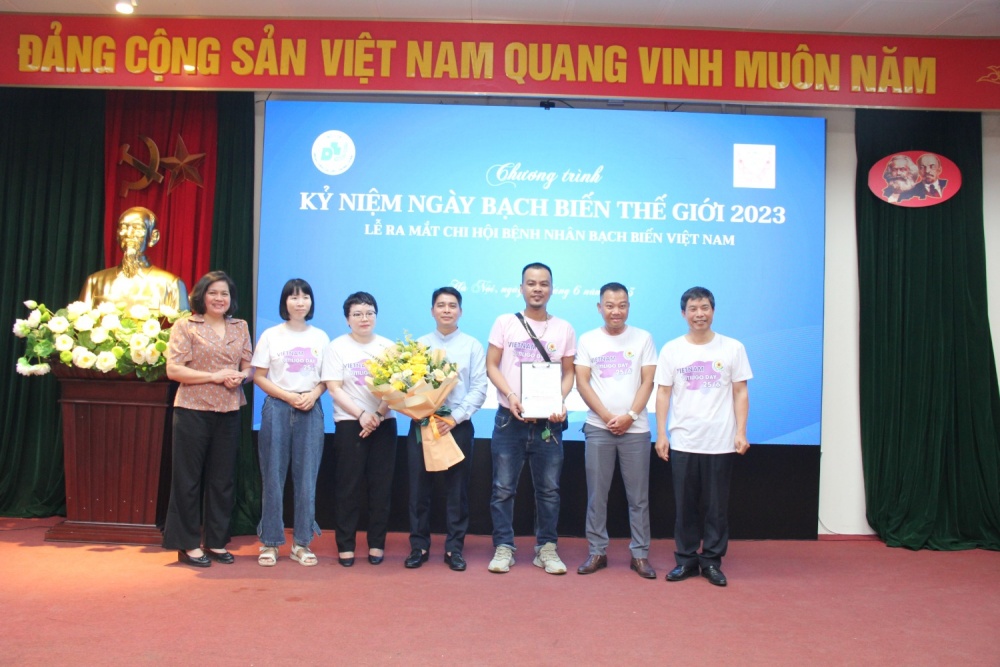 Chính thức ra mắt Chi hội Bệnh nhân Bạch biến Việt Nam Chính thức ra mắt Chi hội Bệnh nhân Bạch biến Việt Nam
