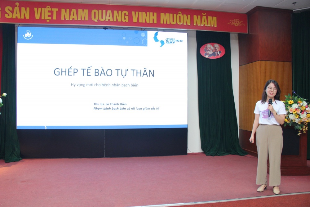 Chính thức ra mắt Chi hội Bệnh nhân Bạch biến Việt Nam Chính thức ra mắt Chi hội Bệnh nhân Bạch biến Việt Nam