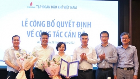 Petrovietnam công bố và trao quyết định bổ nhiệm lãnh đạo Ban Kinh tế Đầu tư