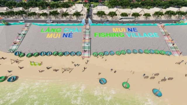 Làng chài Mũi Né sẽ thành điểm check-in thân thiện và độc đáo