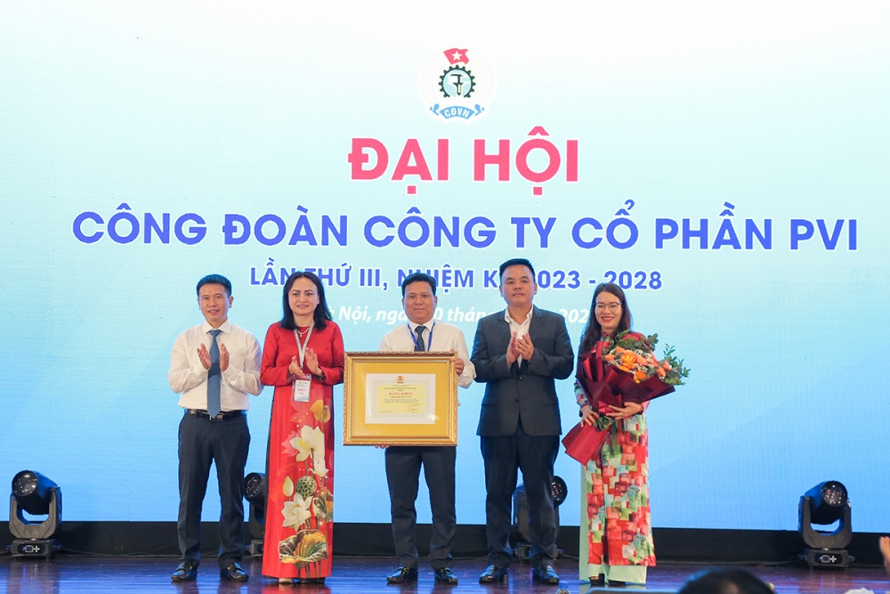 Công ty Cổ phần PVI tổ chức thành công Đại hội Công đoàn lần thứ III nhiệm kỳ 2023   2028