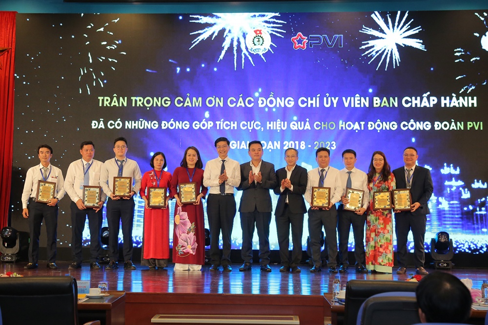 Công ty Cổ phần PVI tổ chức thành công Đại hội Công đoàn lần thứ III nhiệm kỳ 2023   2028