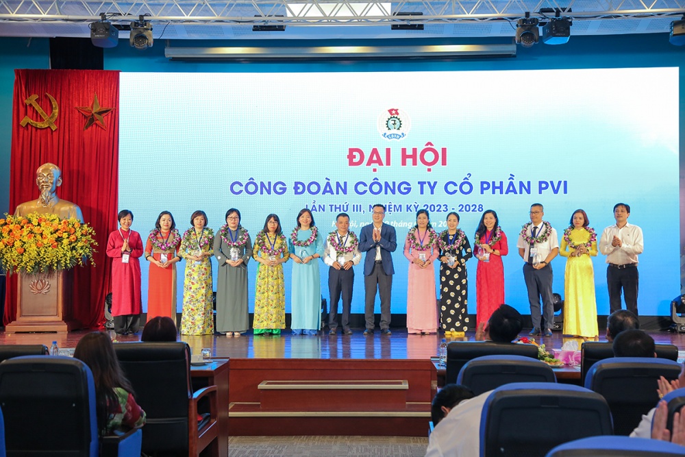 Công ty Cổ phần PVI tổ chức thành công Đại hội Công đoàn lần thứ III nhiệm kỳ 2023   2028
