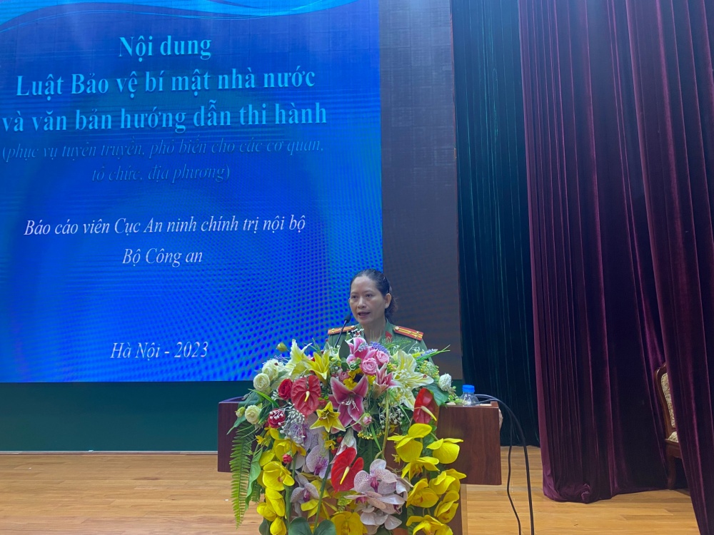 Hà Nội: Quận Bắc Từ Liêm tổ chức tập huấn công tác bảo vệ bí mật nhà nước năm 2023