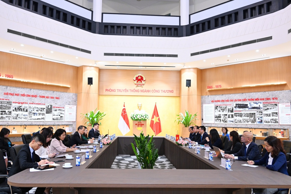Việt Nam - Singapore tăng cường hợp tác về năng lượng xanh