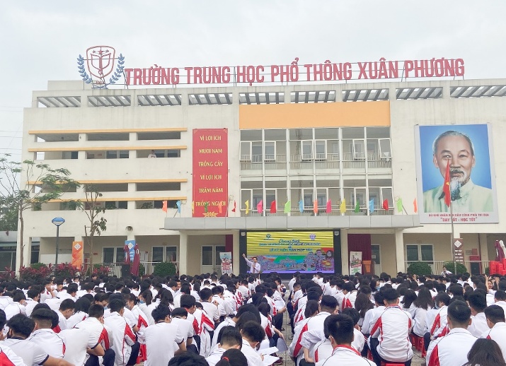 Trường THPT Xuân Phương tạo cho học sinh động lực theo đuổi ước mơ