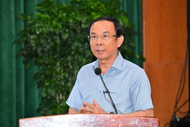 Bí thư Thành ủy TPHCM Nguyễn Văn Nên trân trọng cảm ơn Đảng, Nhà nước, MTTQ Việt Nam và các cơ quan Trung ương đã quan tâm toàn diện, sâu sát, kịp thời với TPHCM