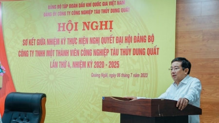 Đảng bộ DQS sơ kết giữa nhiệm kỳ thực hiện nghị quyết Đại hội lần thứ IV, 2020-2025