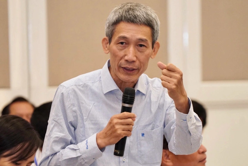 PGS.TS Trần Duy Nghĩa, Chuyên gia tư vấn ADB, phát biểu tại hội thảo (Ảnh: Ngọc Thắng). PGS.TS Trần Duy Nghĩa, Chuyên gia tư vấn ADB, phát biểu tại hội thảo (Ảnh: Ngọc Thắng).