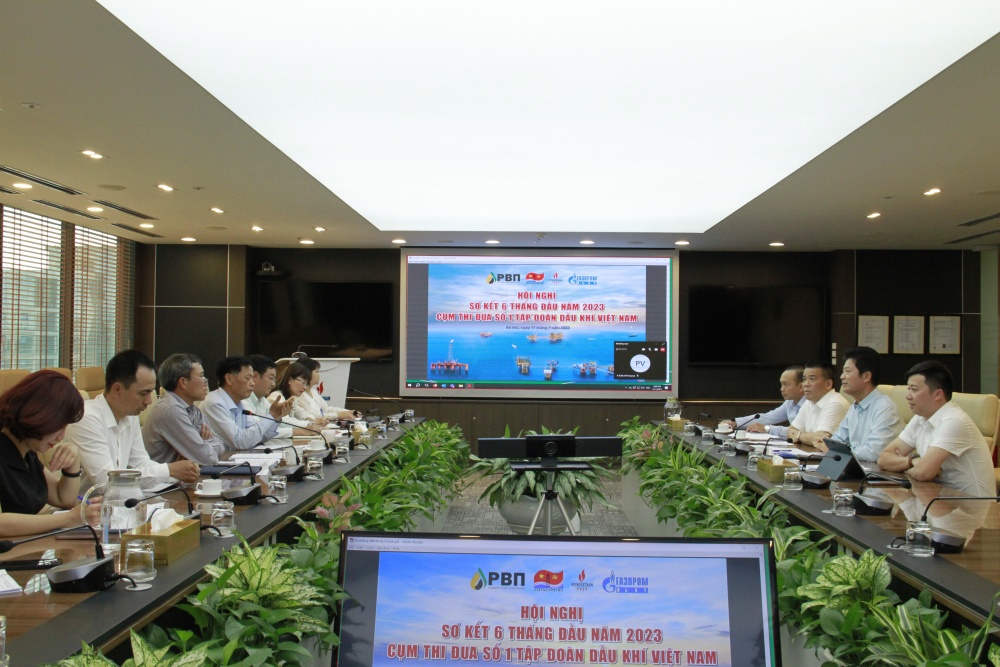 Cụm thi đua số 1 Petrovietnam tổ chức Hội nghị sơ kết hoạt động 6 tháng đầu năm