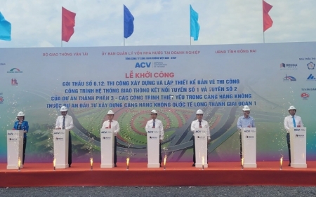 Khởi công 2 tuyến giao thông kết nối sân bay Long Thành
