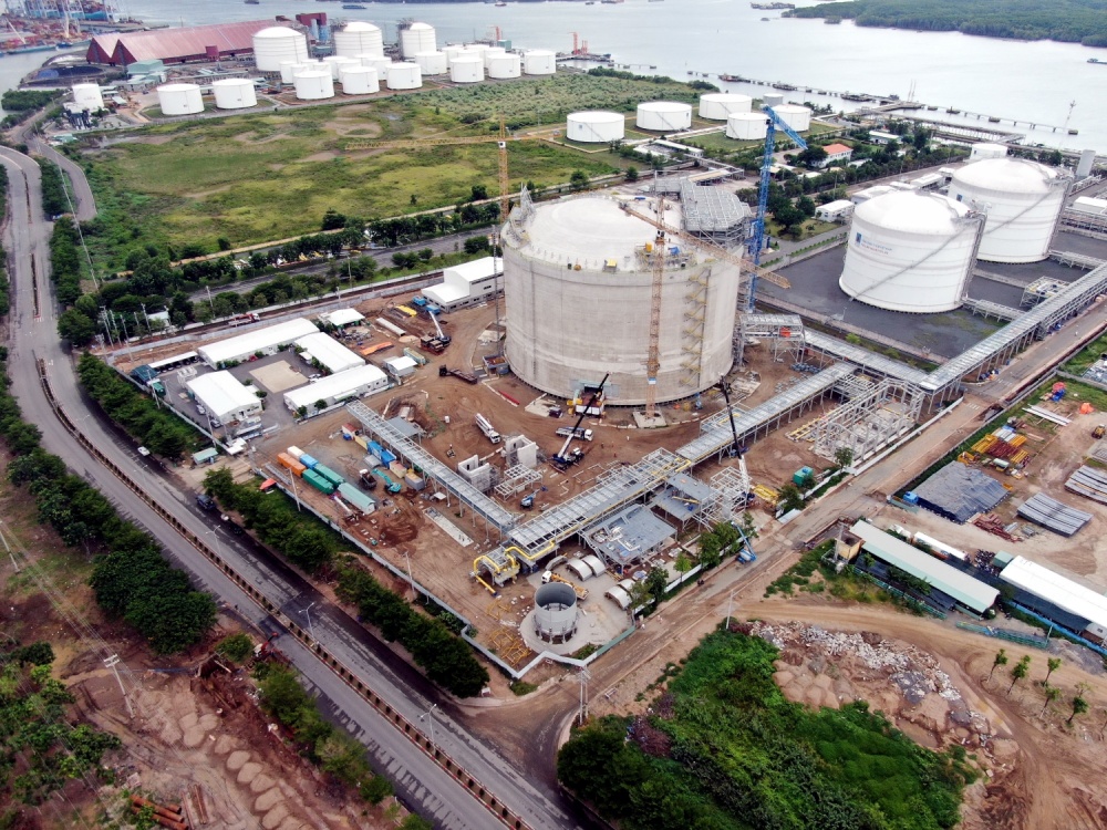 Dự án Kho 1 triệu tấn LNG Thị Vải là công trình triển khai trong suốt cuộc chiến phòng chống đại dịch Covid-19