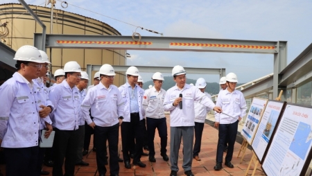 Tổng giám đốc Petrovietnam Lê Mạnh Hùng làm việc với PTSC: Xây dựng hệ sinh thái để tập trung nguồn lực