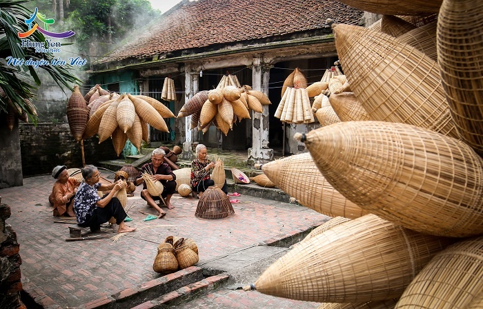 Làng nghề đan đó Thủ Sỹ