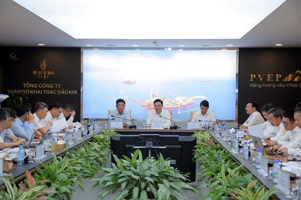 PVEP tập trung vào các nhiệm vụ gia tăng trữ lượng, tăng cường sản lượng, triển khai đầu tư