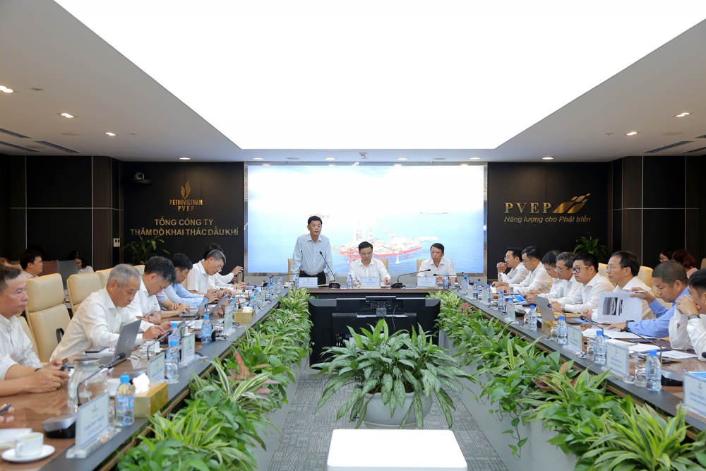 PVEP tập trung vào các nhiệm vụ gia tăng trữ lượng, tăng cường sản lượng, triển khai đầu tư